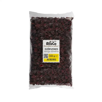 Dzērvenes lielogu žāvētas 1kg