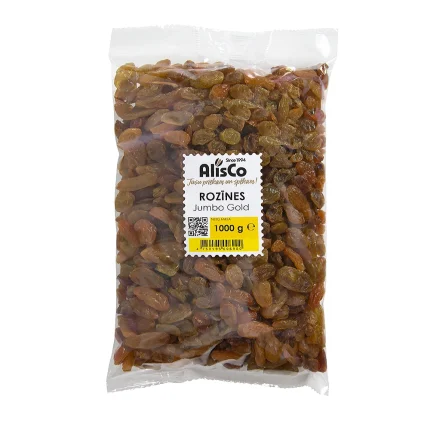 Rozīnes Jumbo Gold 1kg