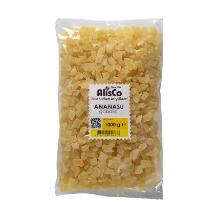 Ananāsu gabaliņi  1kg