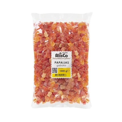 Papaija gabaliņi 1kg